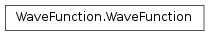 Inheritance diagram of WaveFunction